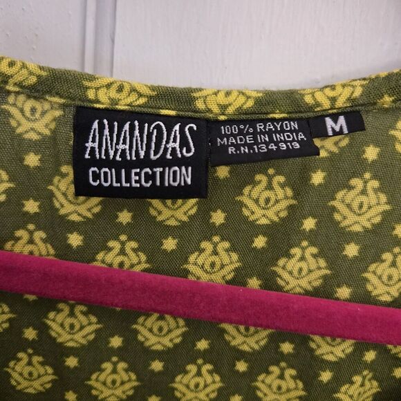 anandas collection Colorful Tunic Dress,Medium - Picture 2 of 4